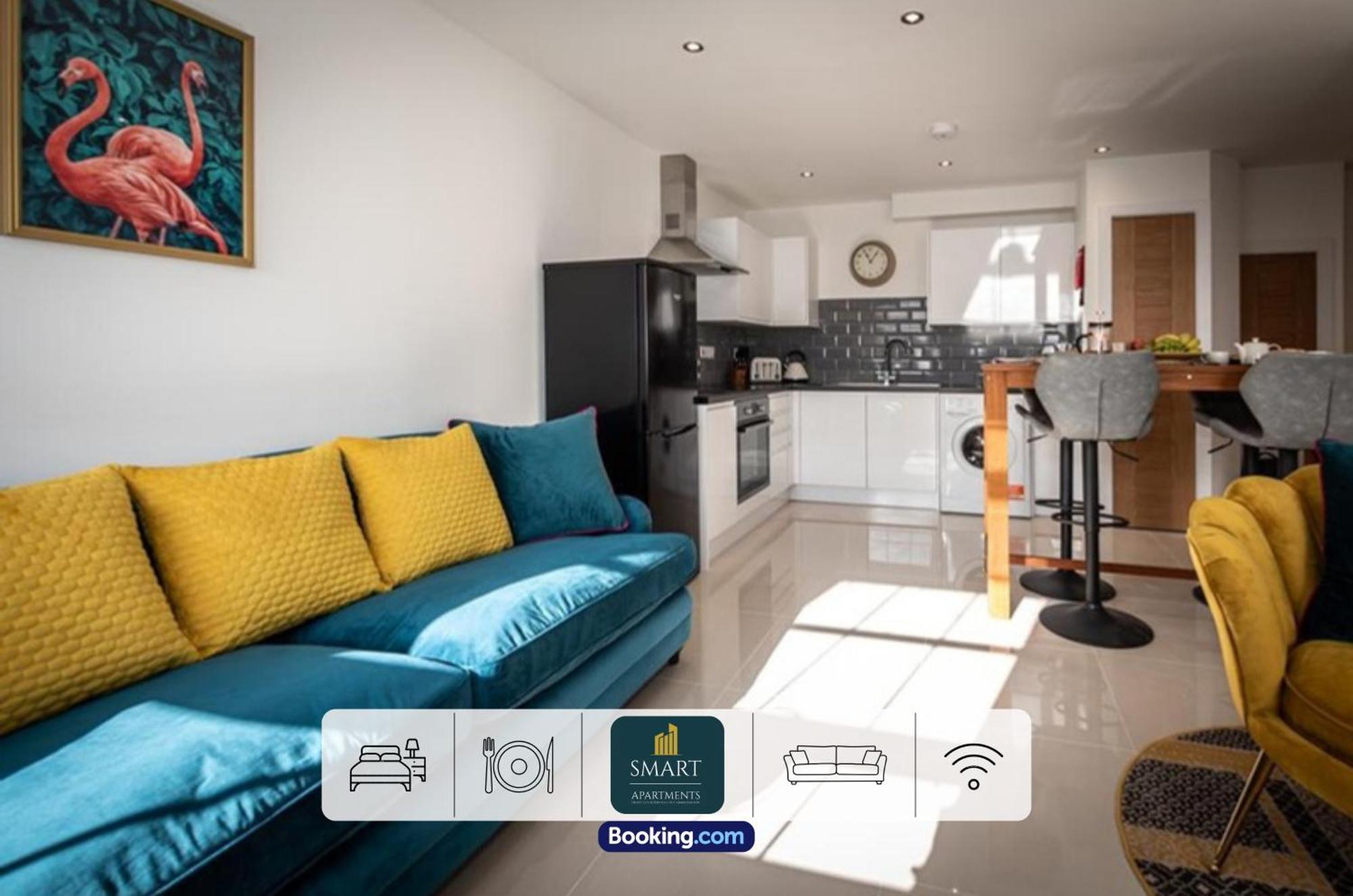 Relaxing Atlantic Mansions By Smart Apartments Short Lets & Serviced Accommodation Apartment Southampton With Free Wifi Exteriér fotografie